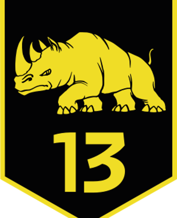 265Px Embleem 13 Lichte Brigade.Svg