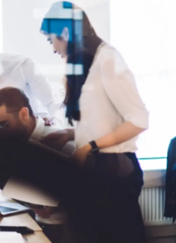 Busy Diverse Workers Examining Documents In Modern 2023 12 01 04 34 31 Utc