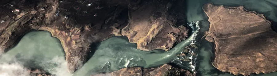 Birdseye View Of Iceland Glacier And Rivers 2023 11 27 04 53 46 Utc